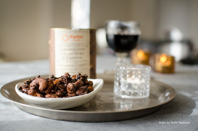 カカオニブはキャラメライズし、食べやすい