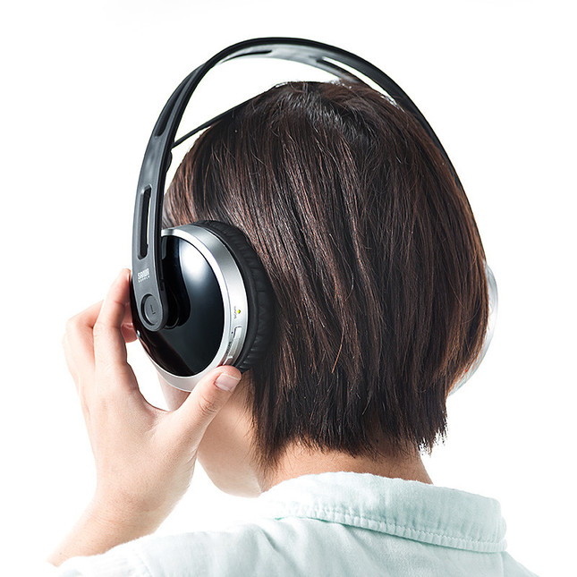 左側に音量調整ボタン