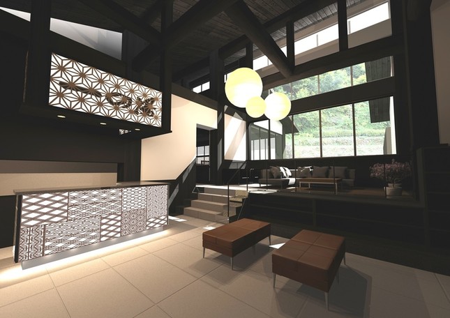 シンプルな「和」をコンセプトとする佇まい