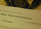 もっとも低音を出す金管、チューバをソロに迎えた「チューバ協奏曲」