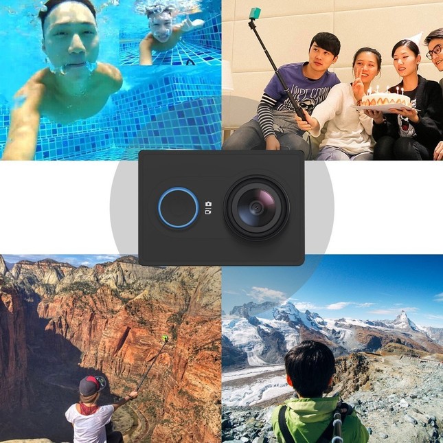 ビデオや写真の共有も簡単、超広角レンズでパノラマ式動画も