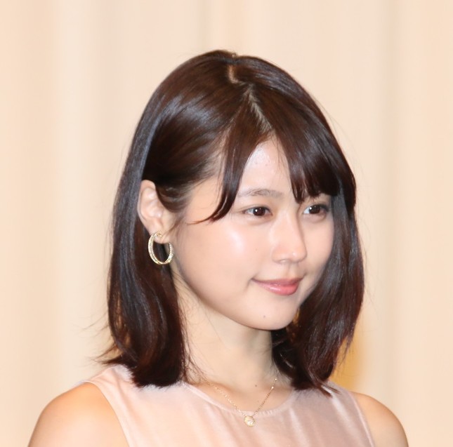 司会を務めた女優の有村架純さん（2017年2月8日撮影）