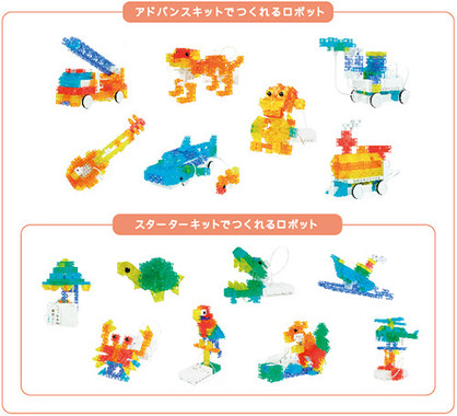 キットで作れるロボットたち
