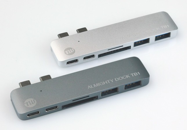 「TB1」はMacBook Proにピッタリ装着
