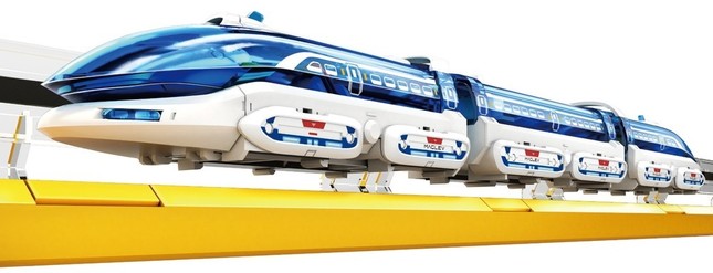 電気と磁石の力で浮いて走る「リニアモーターエクスプレス MR-9106」
