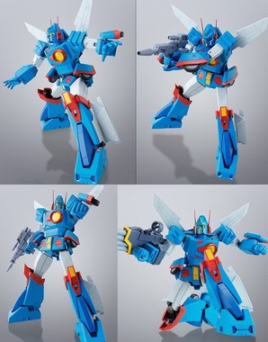 さまざまなアクションポーズ再現のため可動部にこだわっており片膝立ちのポーズも