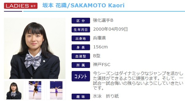 日本スケート連盟の公式サイトより