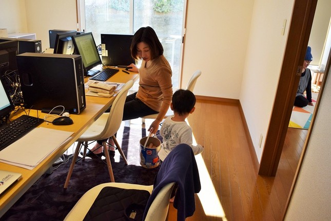 ライフルファム緑が丘オフィスの様子