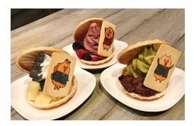 コラボメニュー「もな貝社員」