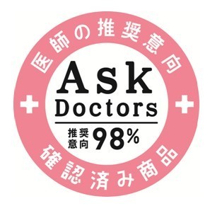 「AskDoctors 医師の推奨意向確認済商品」 マーク