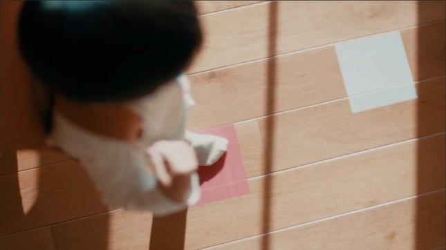 床にも貼れるよ