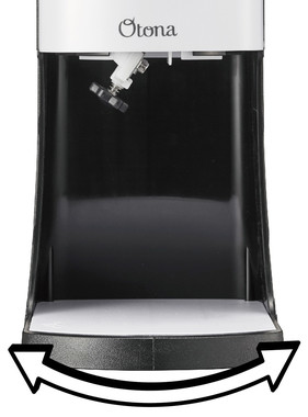 氷受け部が広くなり、一度にたくさんの量を削れるように