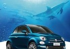 限定車「フィアット500 MareBlu」、車名は青い海のイタリア語