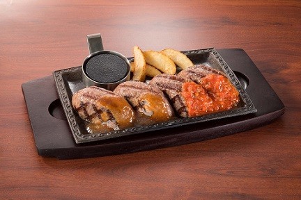 超！力こぶハンバーグW（ダブル）