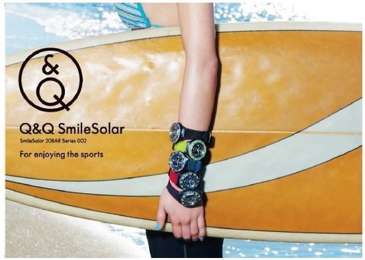 マリンレジャーにぴったりな20気圧防水シリーズ