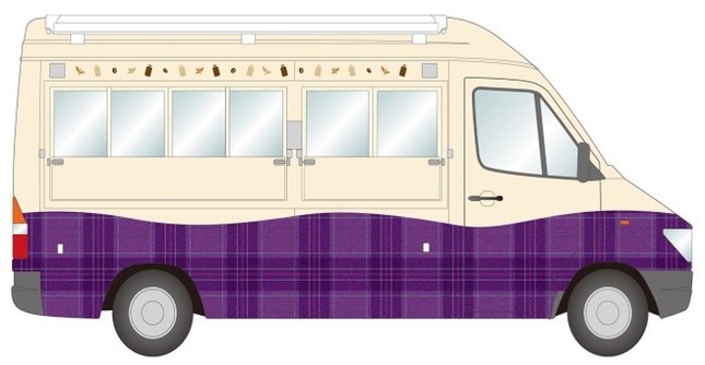 キャンペーン仕様のオリジナルキッチンカー