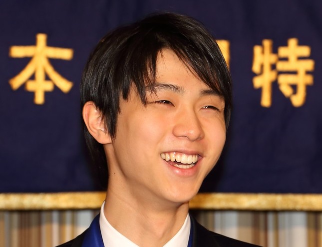 羽生結弦選手（2014年4月撮影）