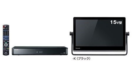 ブルーレイディスクレコーダー兼チューナーとモニターのセット
