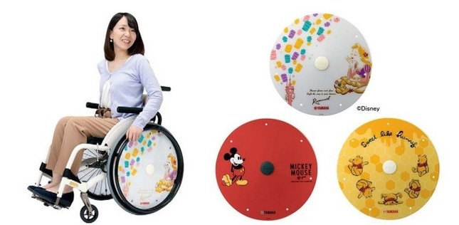 車いすを好みにあわせてドレスアップ ディズニーキャラクタースポークカバー 発売 J Cast トレンド