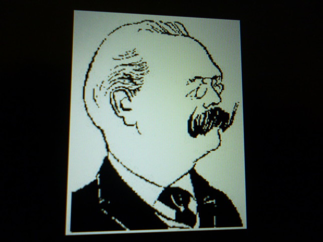 デュパルクの似顔絵