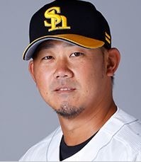 松坂投手（ソフトバンクホークスの選手紹介ページより）