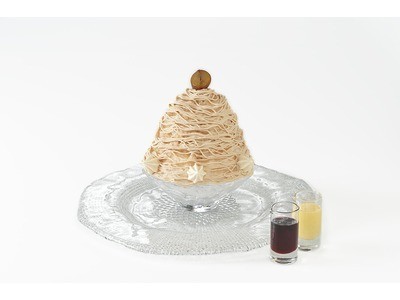 ケーキのようなデザート氷はパティスリーならでは