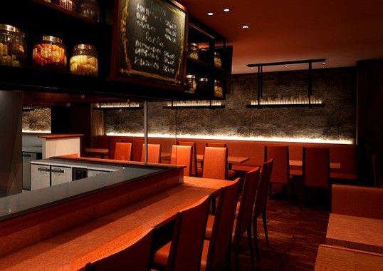 シェフが調理をしている姿が間近で見られる「シェフズテーブル」