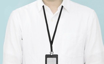 社員証なので忘れることも少ない