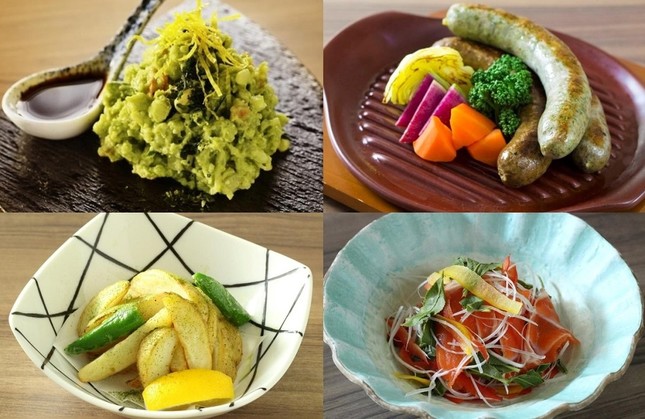 フードメニューもユニーク