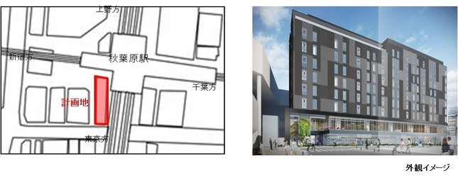 ホテルの進出地