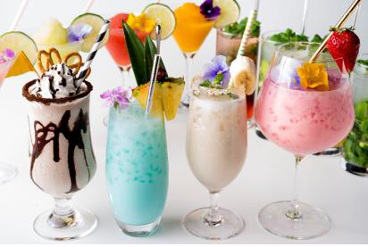 tofuを使ったオリジナルカクテルもおいしそう！