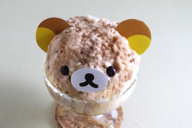 リラックマのまくまくかき氷