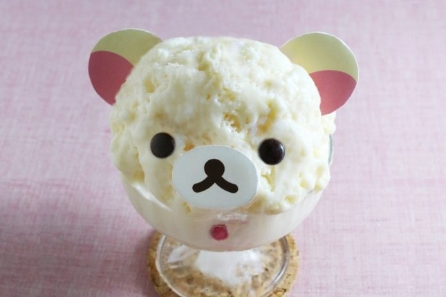 コリラックマのほわほわかき氷