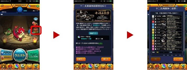 投票ページのイメージ