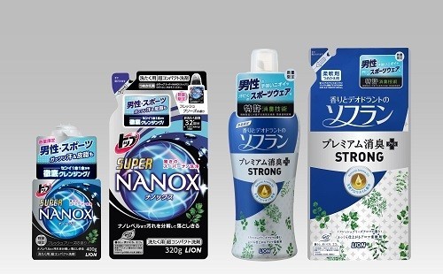 （左）スーパーNANOX（右）ソフラン
