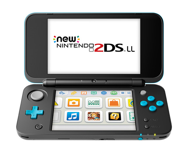 3DS LL」と同機能を備えながら軽量化 2D画面の「Newニンテンドー2DS LL