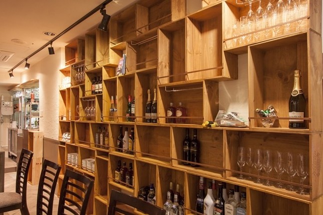 居心地がよく食事を楽しめる空間