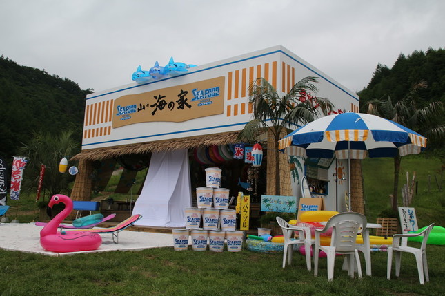 シーフードヌードル「山の海の家」
