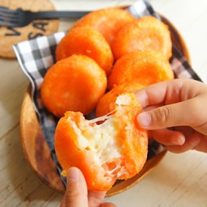 アイデアレシピのたらポテチーズ