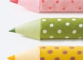 何これかわいい！　カラフルな「色えんぴつろーる」