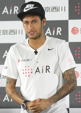 ネイマール（2017年5月撮影）