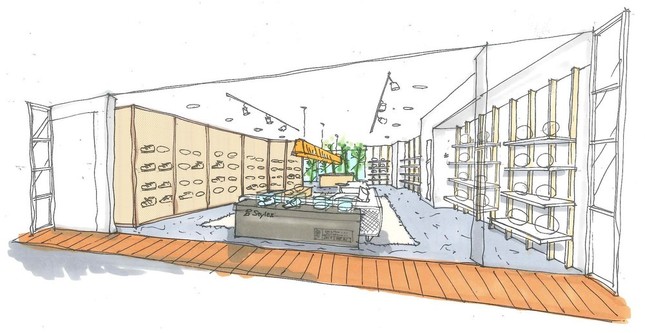 スニーカー専門店として世界の名作をラインアップ
