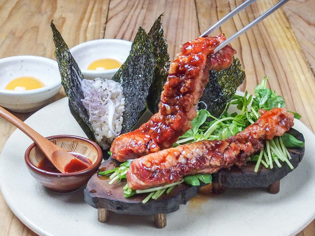 肉はたっぷり50グラム