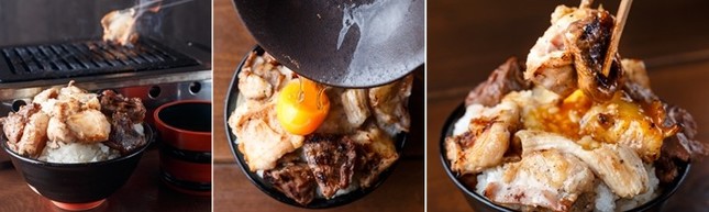 1個50円（税込）の生卵をつけて食べるのもおすすめ