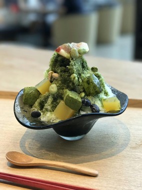 特製 GREENかき氷