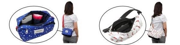 通学や休日の外出用に可愛らしいデザインと機能性も抜群！