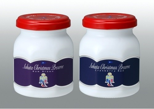 （左）ラムブラウン（右）クランベリーレッド