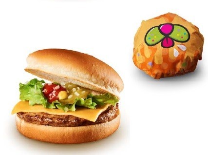 「ハロウィンチーズバーガー」