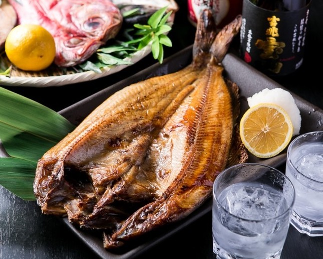 「炭火焼きホッケ」