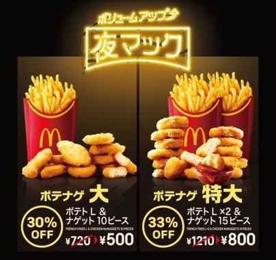 マクドナルド ナゲット カロリー